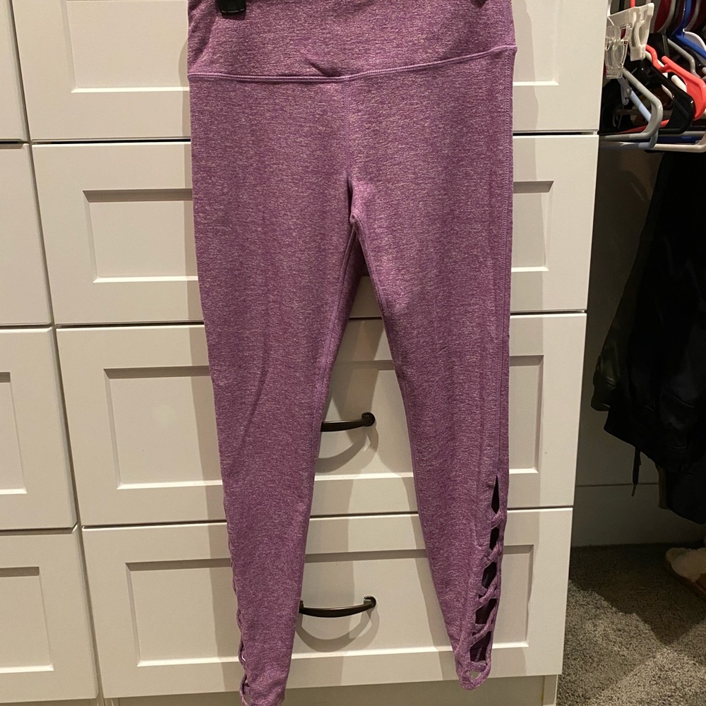 Glyder Legging heathered purple Small